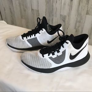 NIKE AIR PRECISION HIGH TOP SHOES, SIZE 10.5